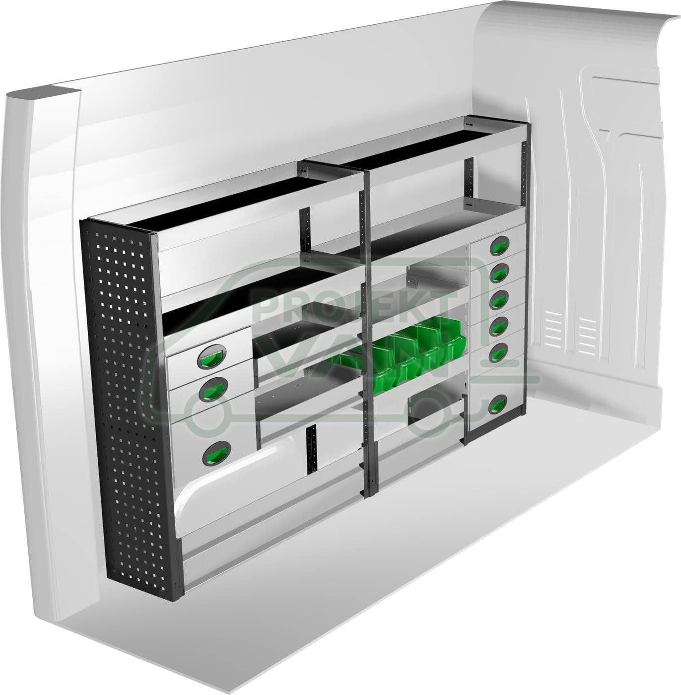 Zestaw modułów 2091 × 300 × 1220 mm — Edström (F40546)