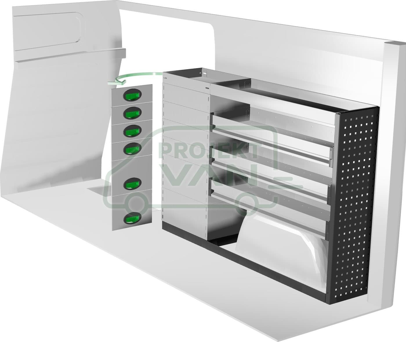Zestaw modułów 1500 × 300 × 1000 mm — Edström (F40863)