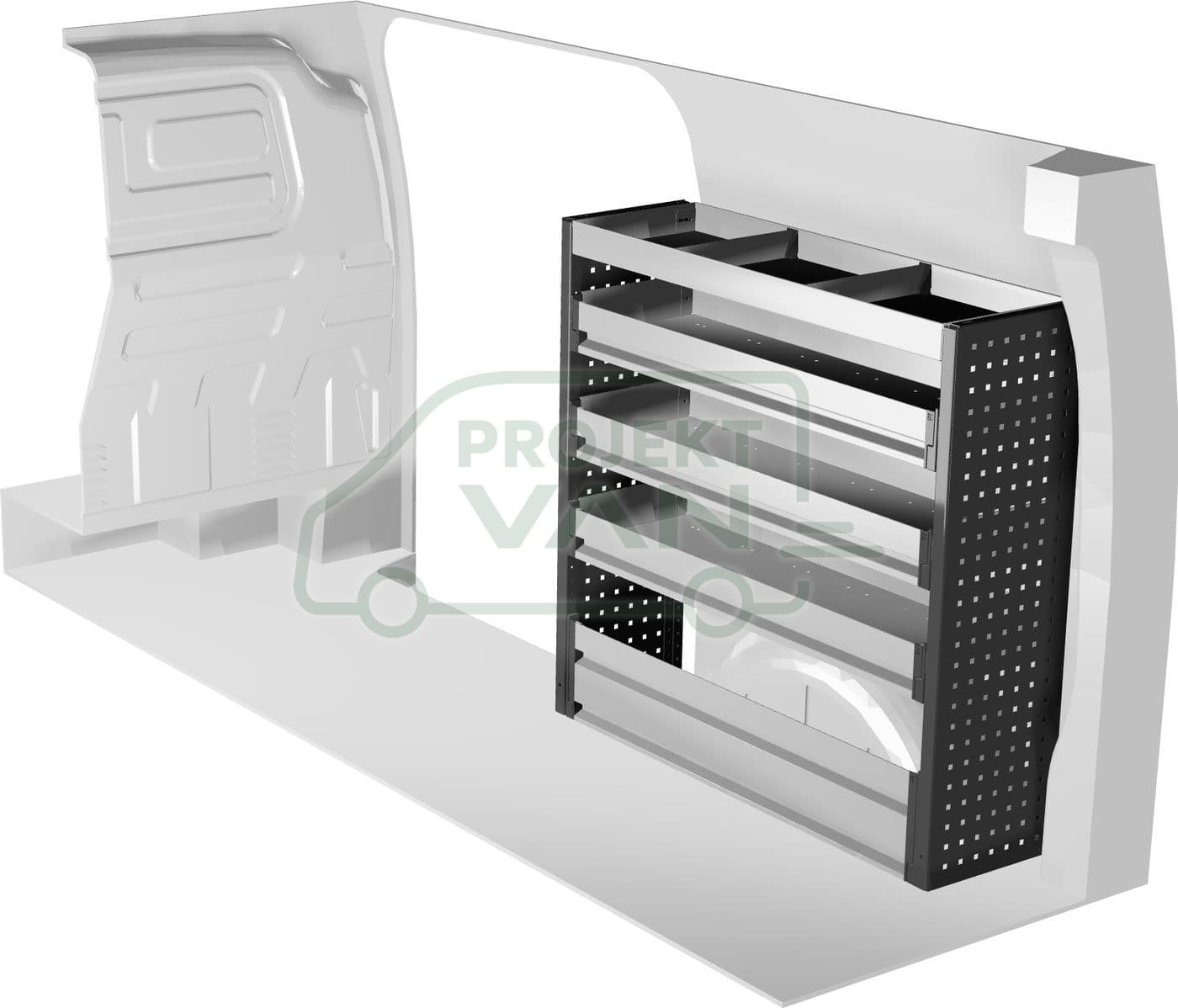 Zestaw modułów 1061 × 300 × 1000 mm — Edström (F41705) — widok 1