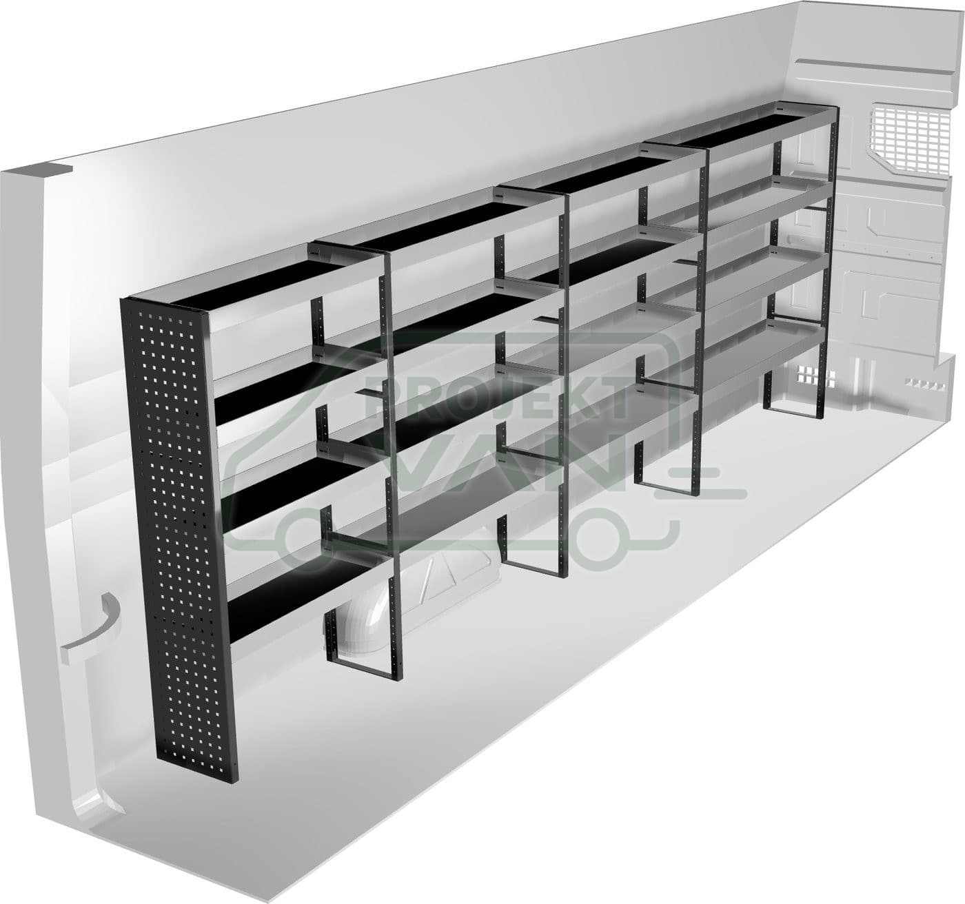Zestaw modułów 4110 × 300 × 1440 mm — Edström (F41940)