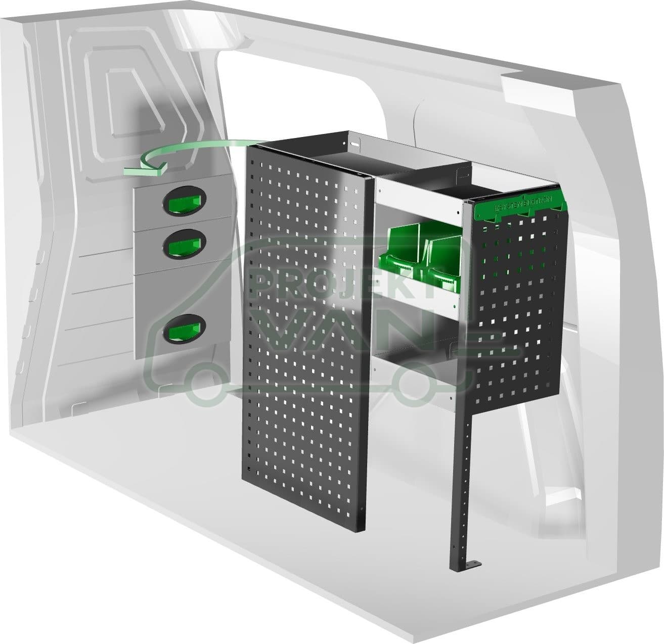 Zestaw modułów 804 × 300 × 890 mm — Edström (F42323)