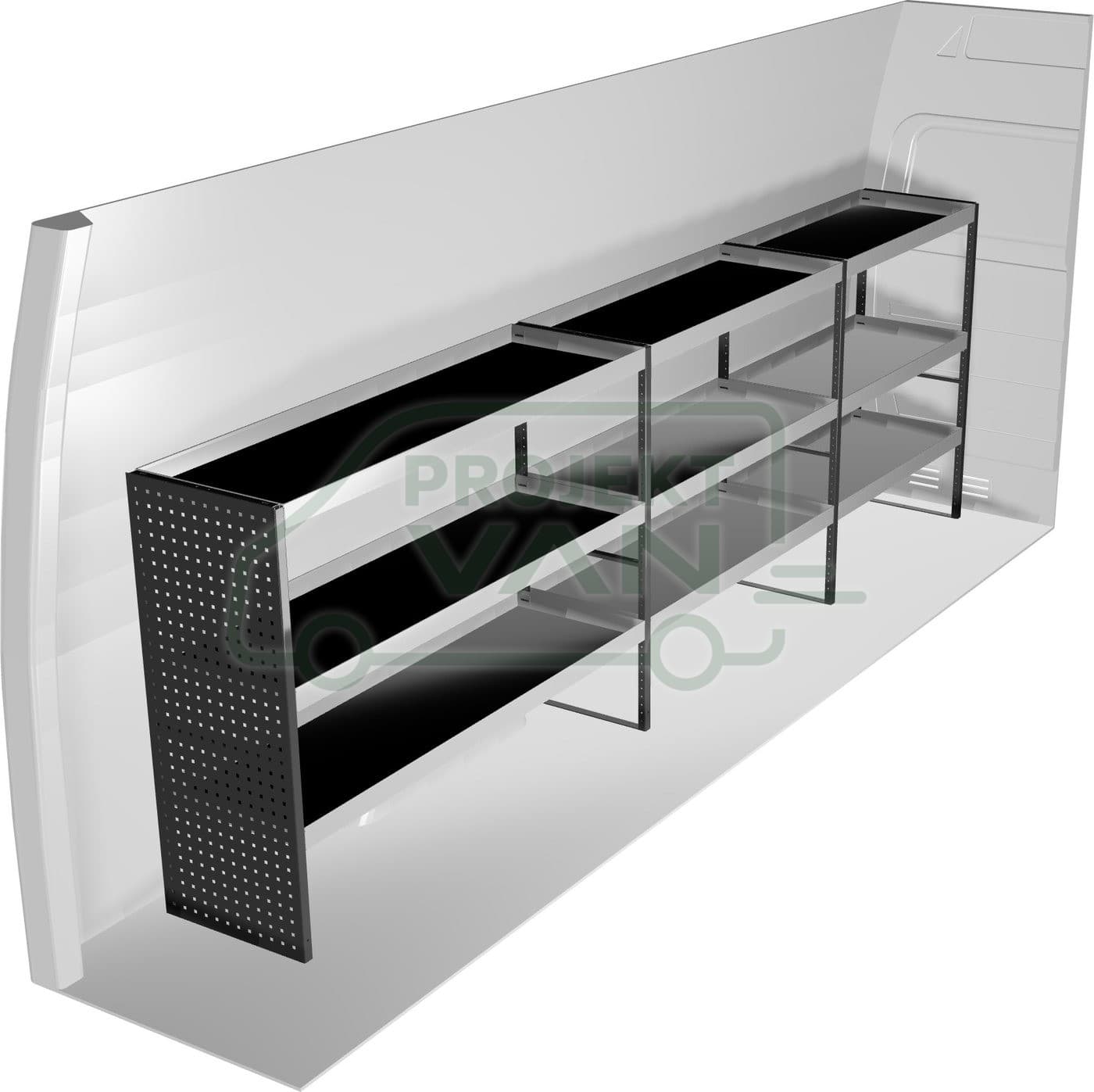 Zestaw modułów 3878 × 470 × 1220 mm — Edström (F45000) — widok 1