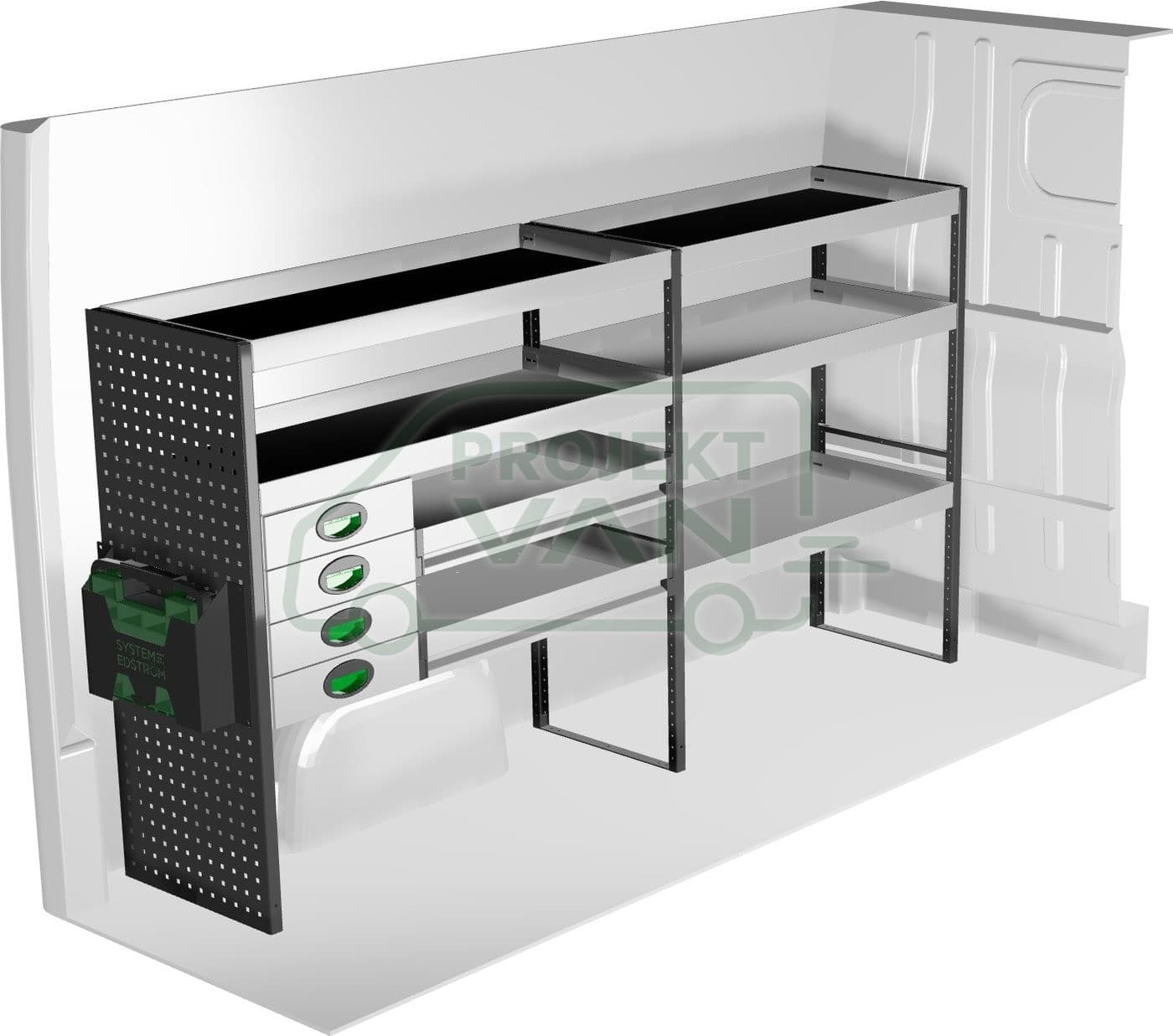 Zestaw modułów 2355 × 470 × 1220 mm — Edström (F45022)