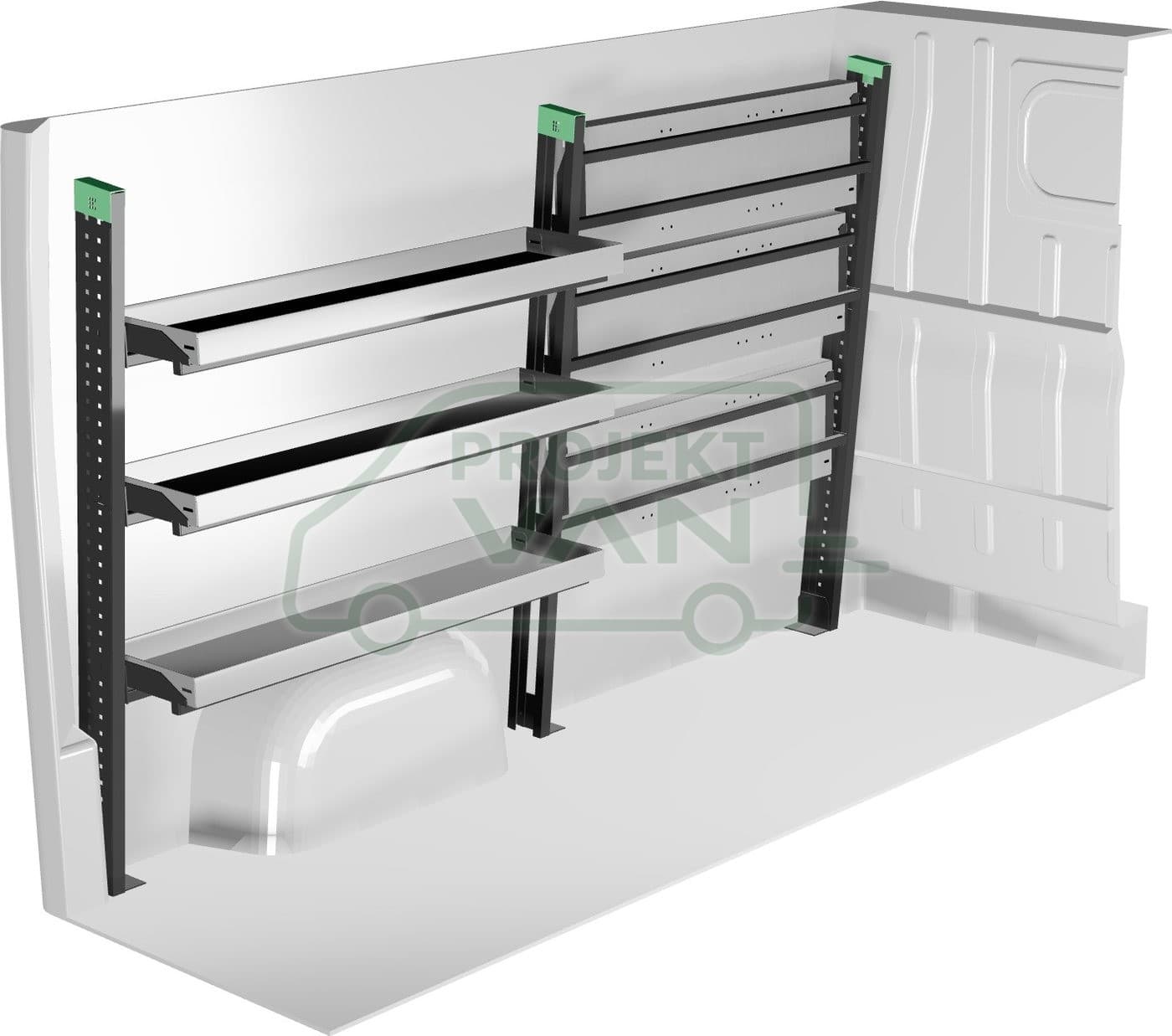 Zestaw modułów 2275 × 503 × 1605 mm — Edström (F45026) — widok 1