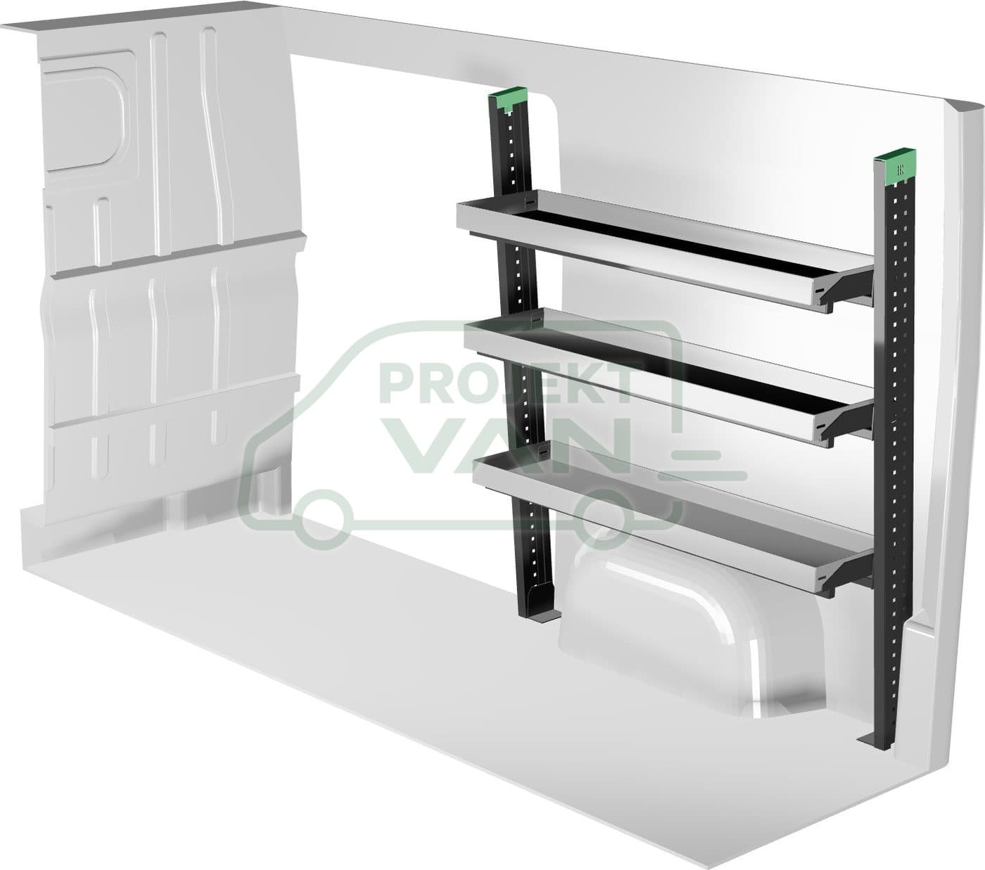 Zestaw modułów 1252 × 503 × 1605 mm — Edström (F45027) — widok 1