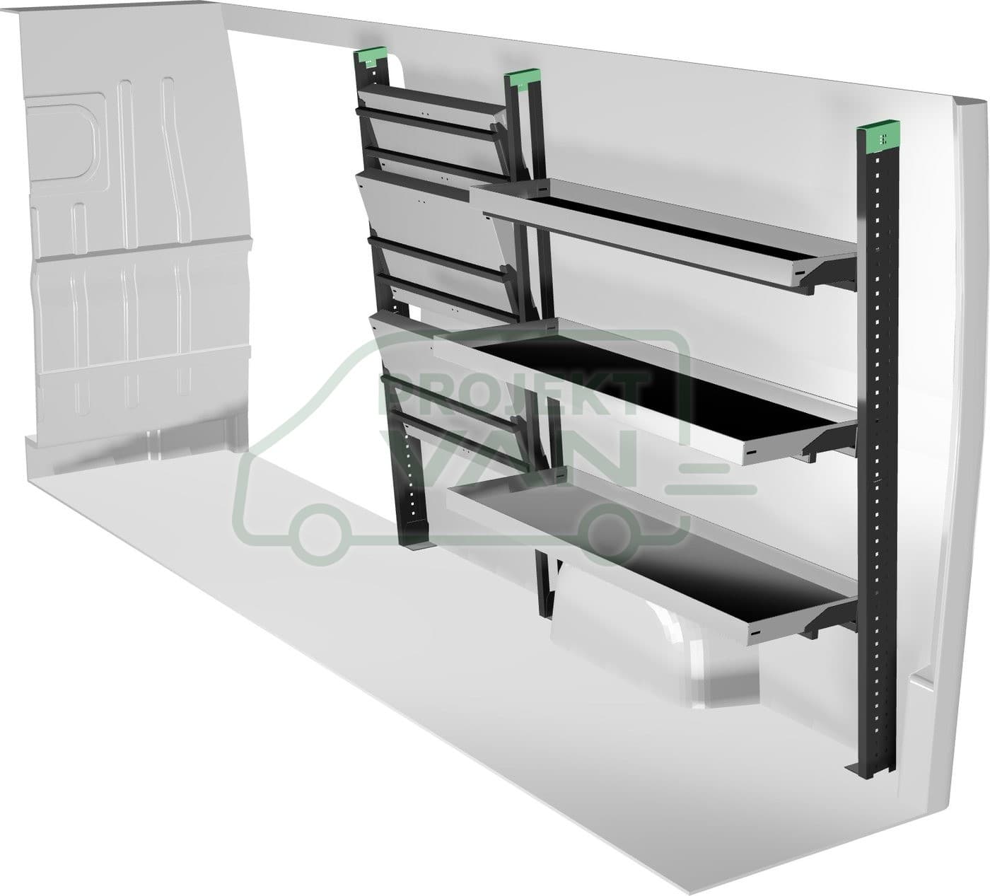 Zestaw modułów 2488 × 503 × 1770 mm — Edström (F45087) — widok 1