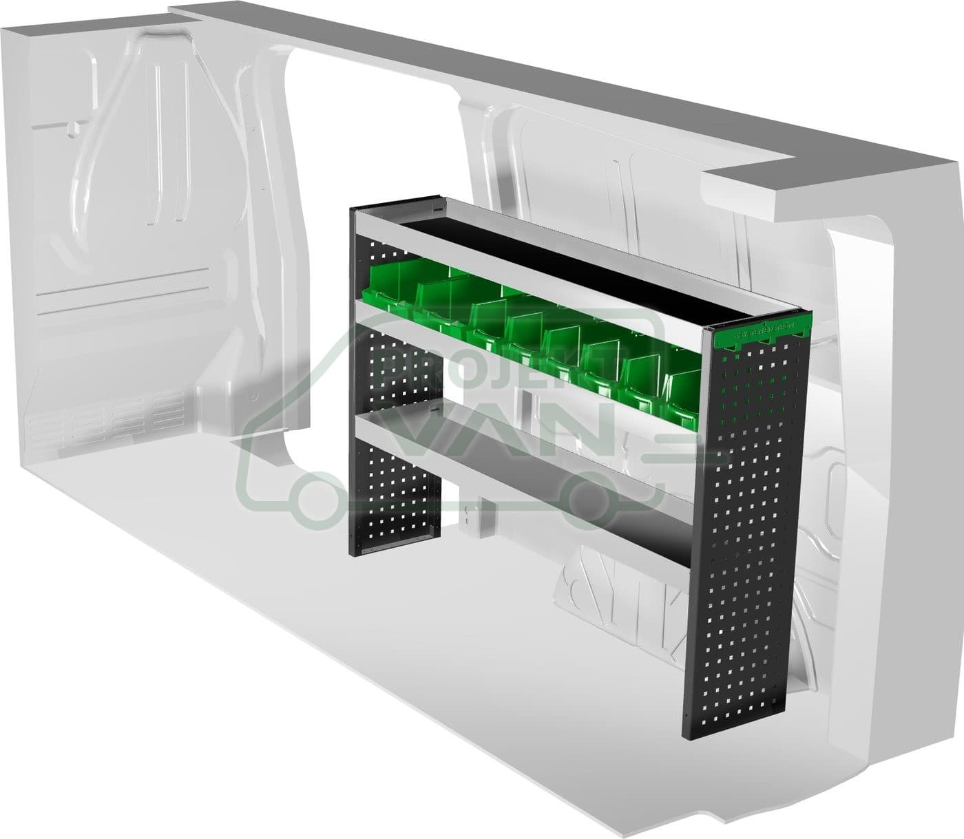 Zestaw modułów 1453 × 300 × 1000 mm — Edström (F49321)