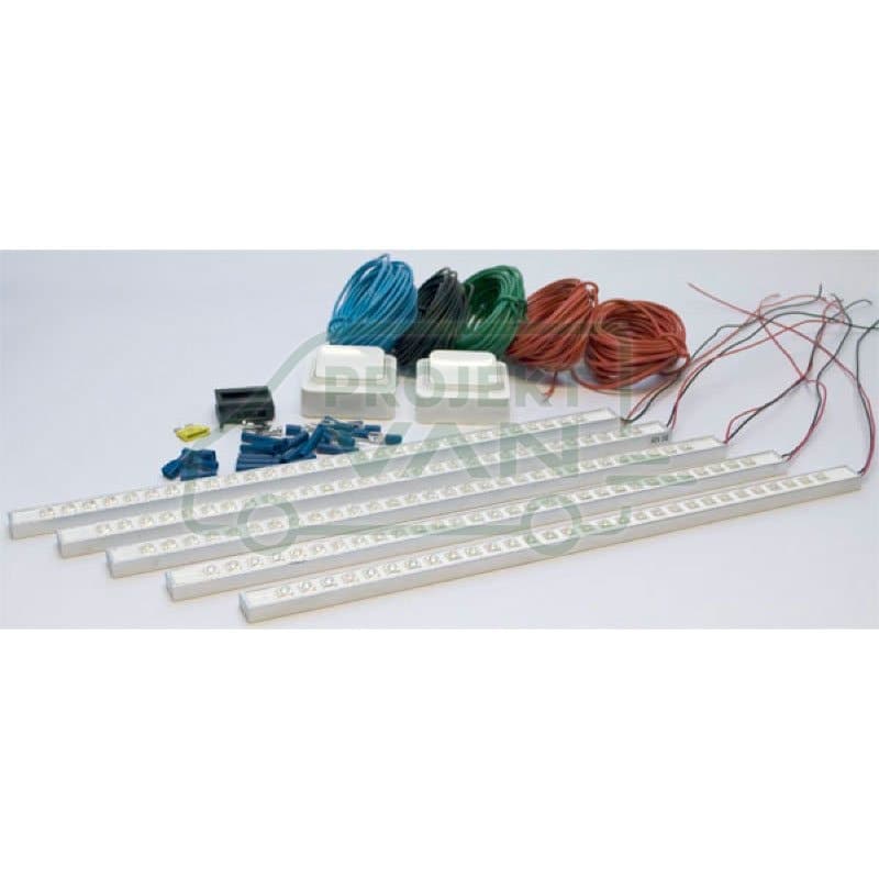 Zestaw oświetleniowy 5 lampy LED 12V/9,0W (F8323)