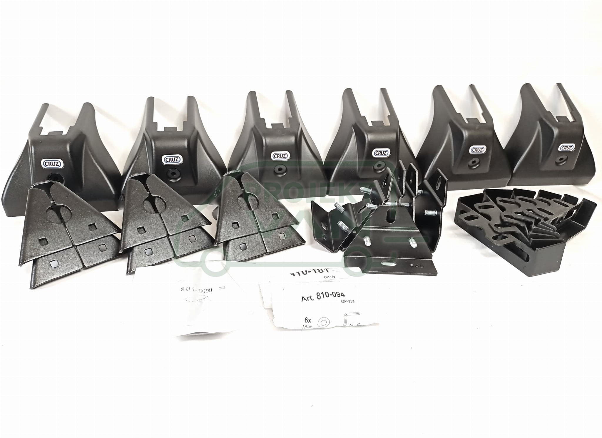 Aluminiowa platforma dachowa Mercedes Citan II EQT i T-Klasa ( 21- ) / Renault Kangoo III ( 21- ) / Nissan Townstar ( 21- ) bez relingów CRUZ EVO RACK ALU A18-126 — widok 5