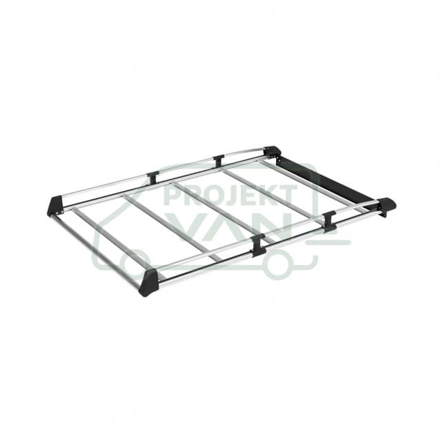 Aluminiowa platforma dachowa MAN TGE / VW Crafter II ( 17- ) L5H3 Z punktami montażowymi CRUZ EVO RACK ALU A48-158 — widok 4
