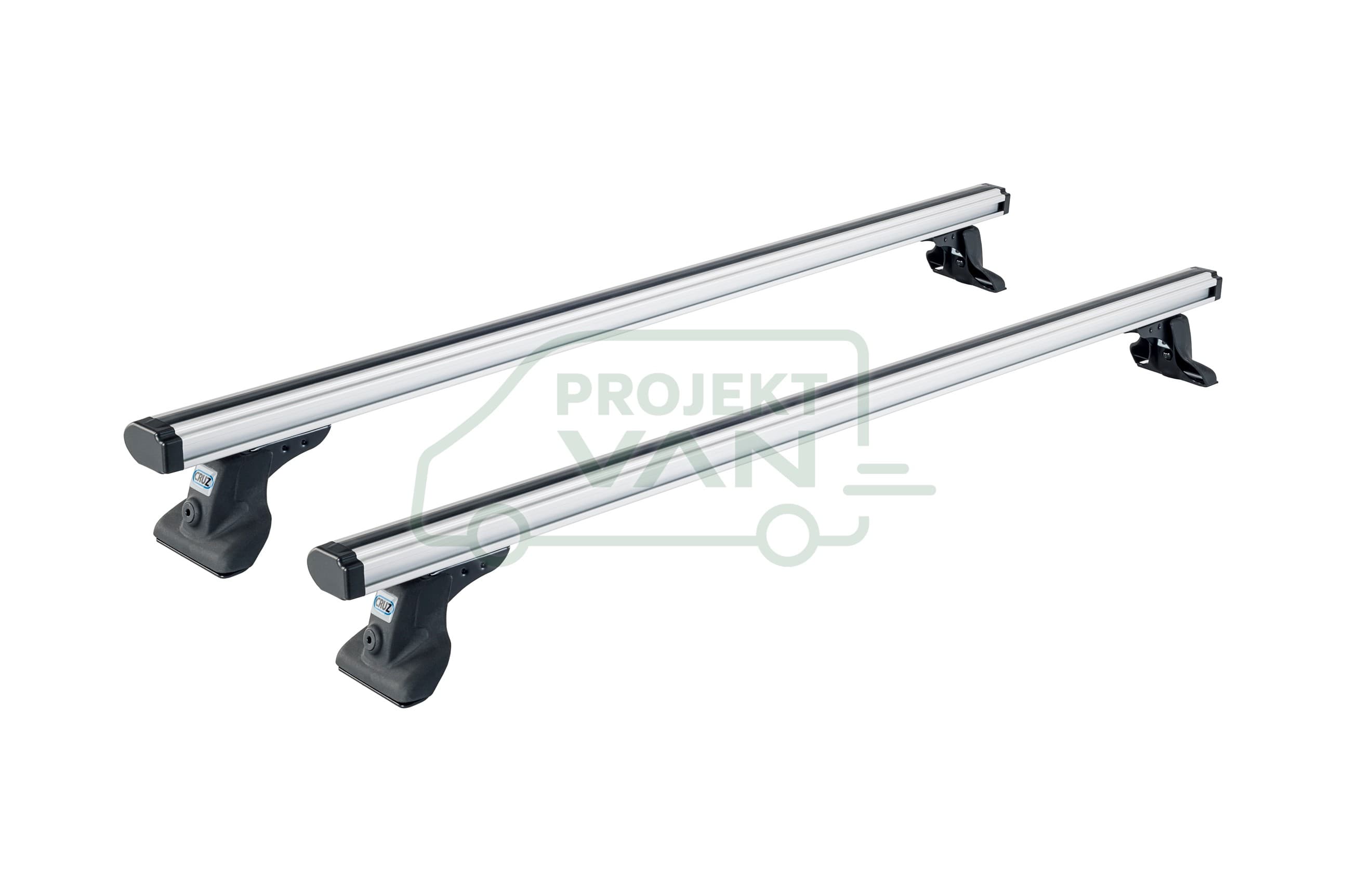 Aluminiowy bagażnik dachowy VW Crafter II / MAN TGE ( 17- ) L4H4 CRUZ 924-659 — widok 1