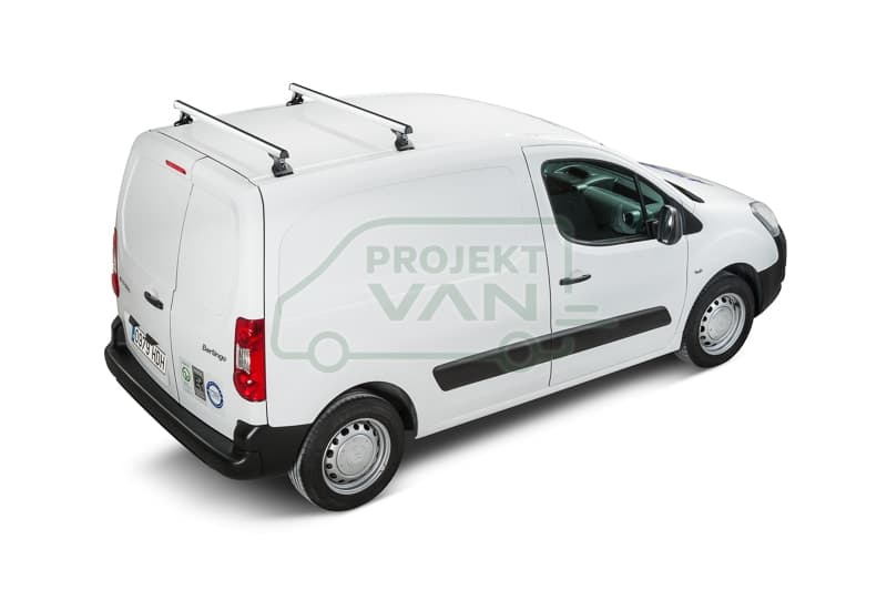 Aluminiowy bagażnik Citroen Berlingo II Peugeot Partner II ( 08-18 ) CRUZ Alu Cargo AF2-118 — widok 1