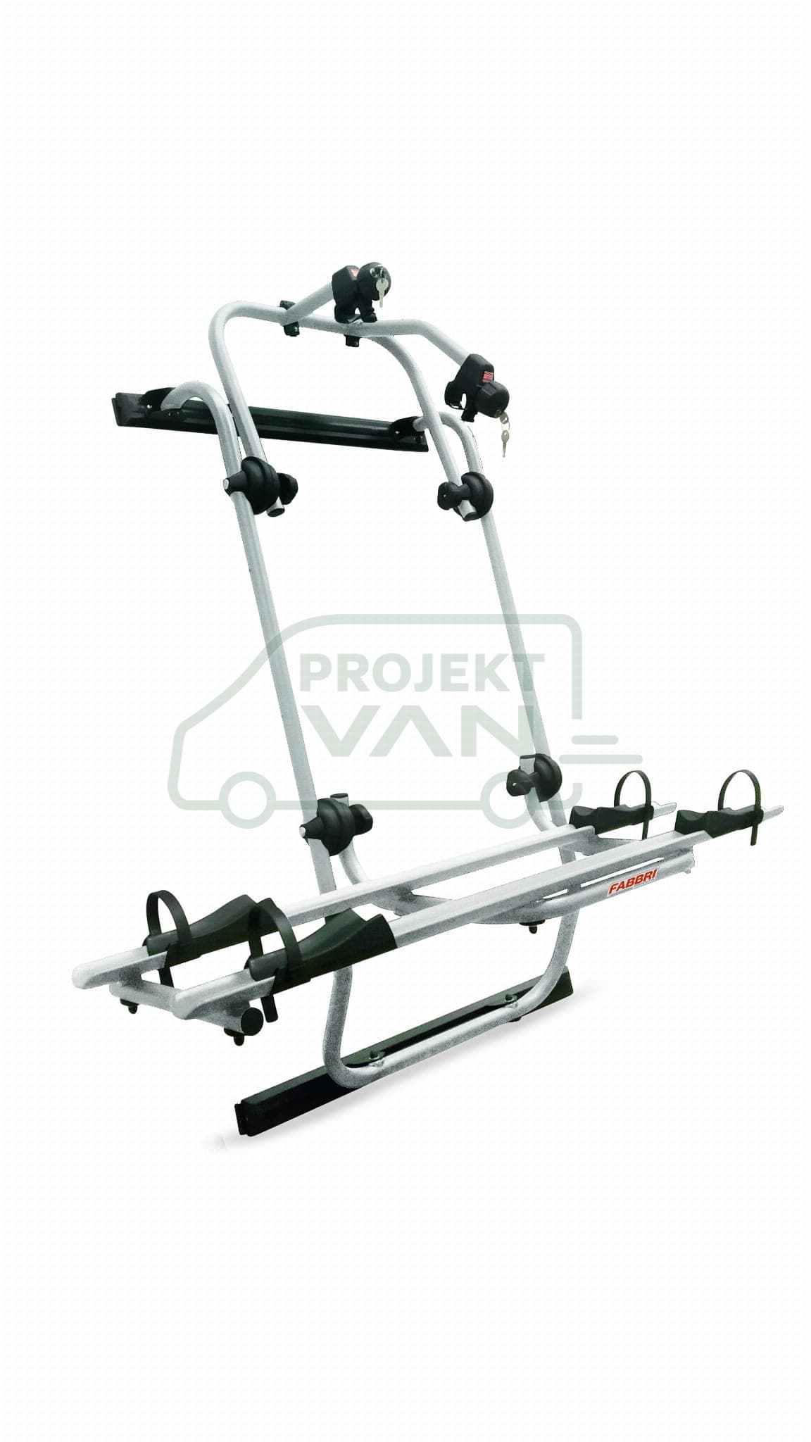 Bagażnik na narty na tylne drzwi Fiat Ducato Citroen Jumper Peugeot Boxer ( 06- ) Opel Movano IV ( 21- ) Toyota ProAce Maxi ( 24- ) - 6 par nart lub 4 snowboardy