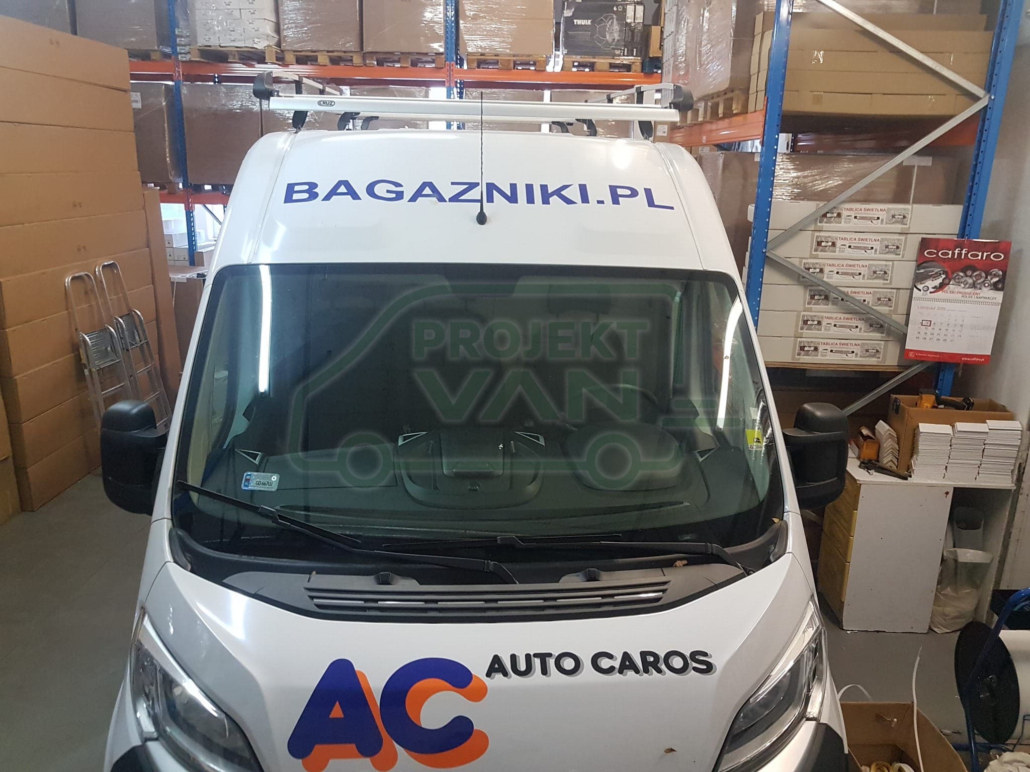 Aluminiowa platforma dachowa Citroen Jumper / Fiat Ducato / Peugeot Boxer L2H2 ( 06-14, 14- ) / Opel Movano IV ( 21- ) i Toyota ProAce MAX ( 24- ) L2H2 CRUZ EVO RACK ALU A30-158 — widok 4