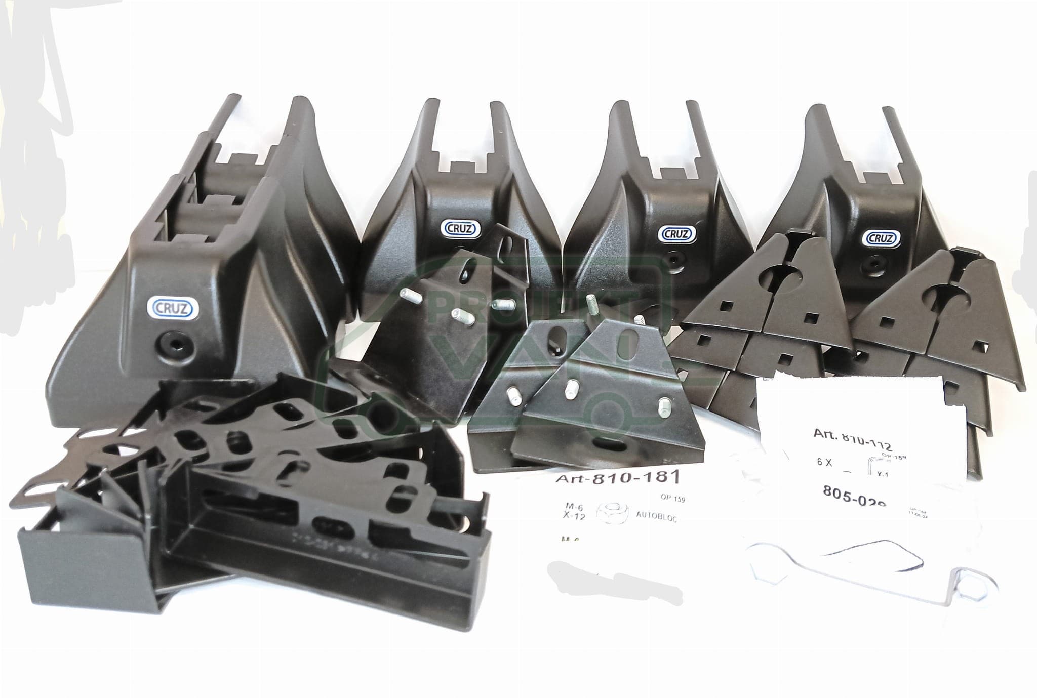 Aluminiowa platforma bagażowa Citroen Berlingo II / Peugeot Partner II ( 08-18 ) L1 CRUZ EVO RACK A20-126 — widok 5