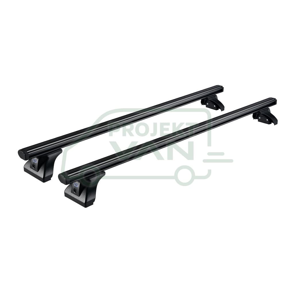 Aluminiowy czarny bagażnik Citroen Jumper Fiat Ducato Peugeot Boxer ( 94-06, 06-14, 14- ) / Opel Movano IV ( 21- ) i Toyota ProAce Max ( 24- ) CRUZ Alu-Cargo Dark AF2-158 — widok 1