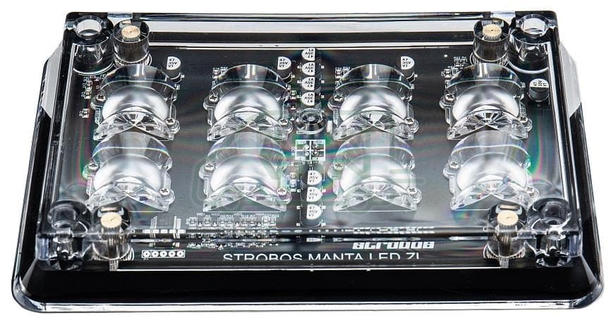 STROBOS LAMPA KIERUNKOWA LED MANTA 178 mm x 1 8x — widok 2