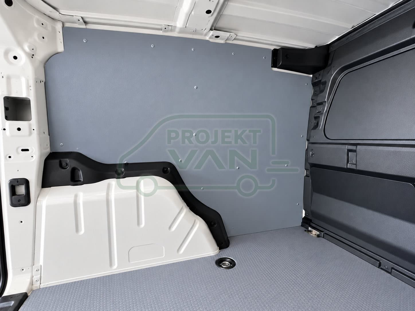 Podłoga ze sklejki z warstwą antypoślizgową – Szara – Ford Connect L1 2755 — widok 5