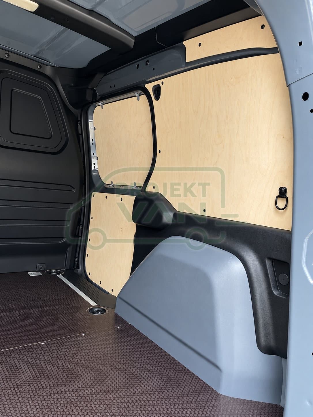 Podłoga ze sklejki z warstwą antypoślizgową – Brązowa – Mercedes Citan L2 3100 — widok 3