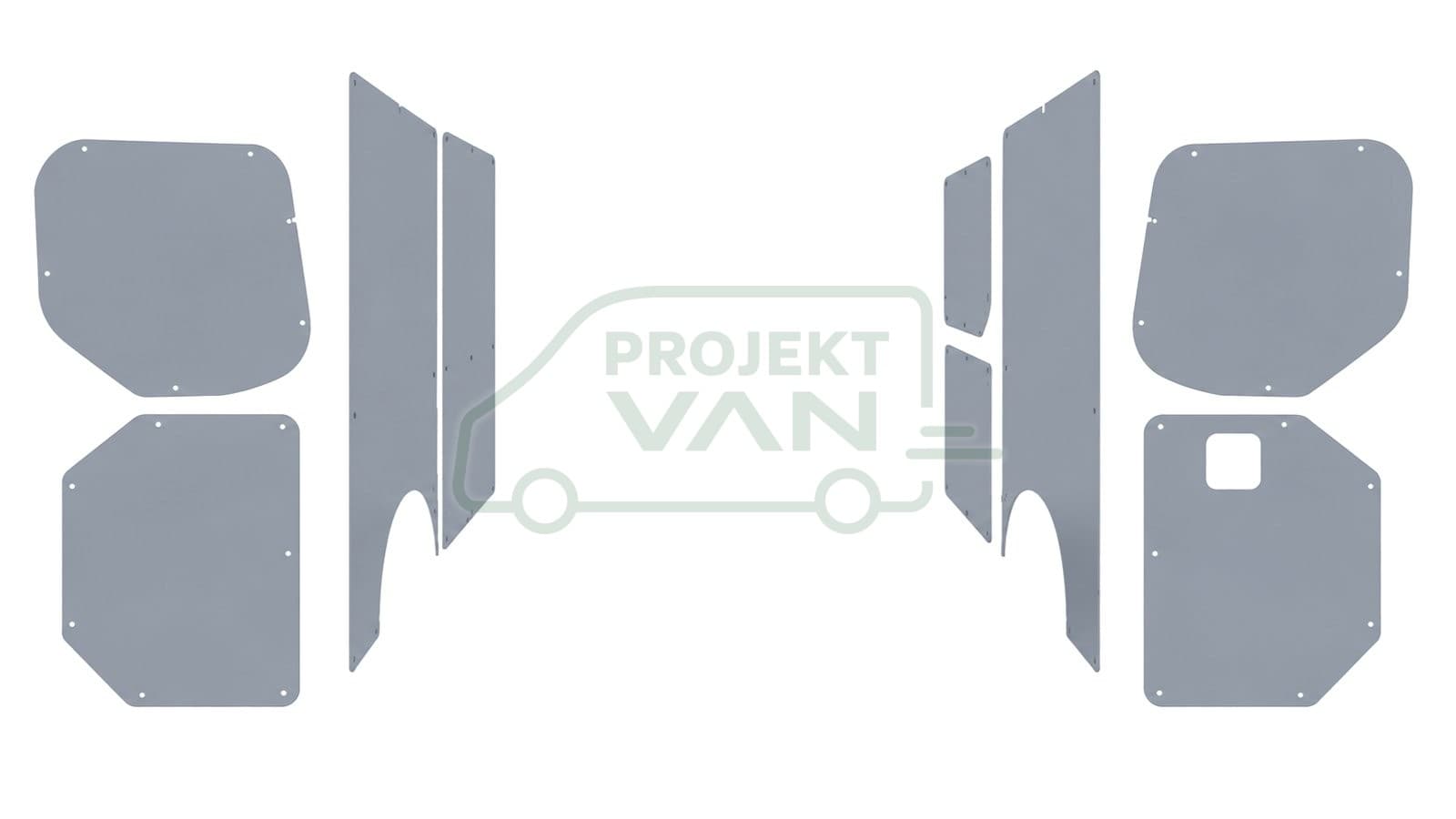 Okładziny boczne z plastiku ABS – Mercedes Sprinter W907 L1H1 3250