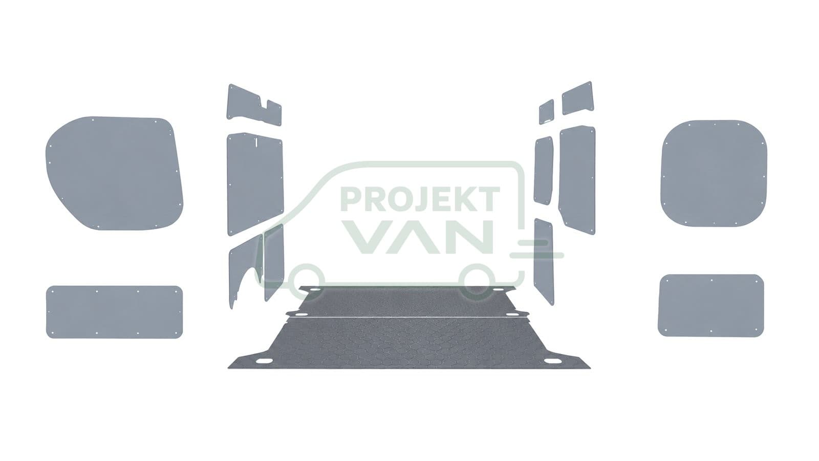 Podłoga ze sklejki z warstwą antypoślizgową – Szara – Renault Kangoo III L1 2716 — widok 5