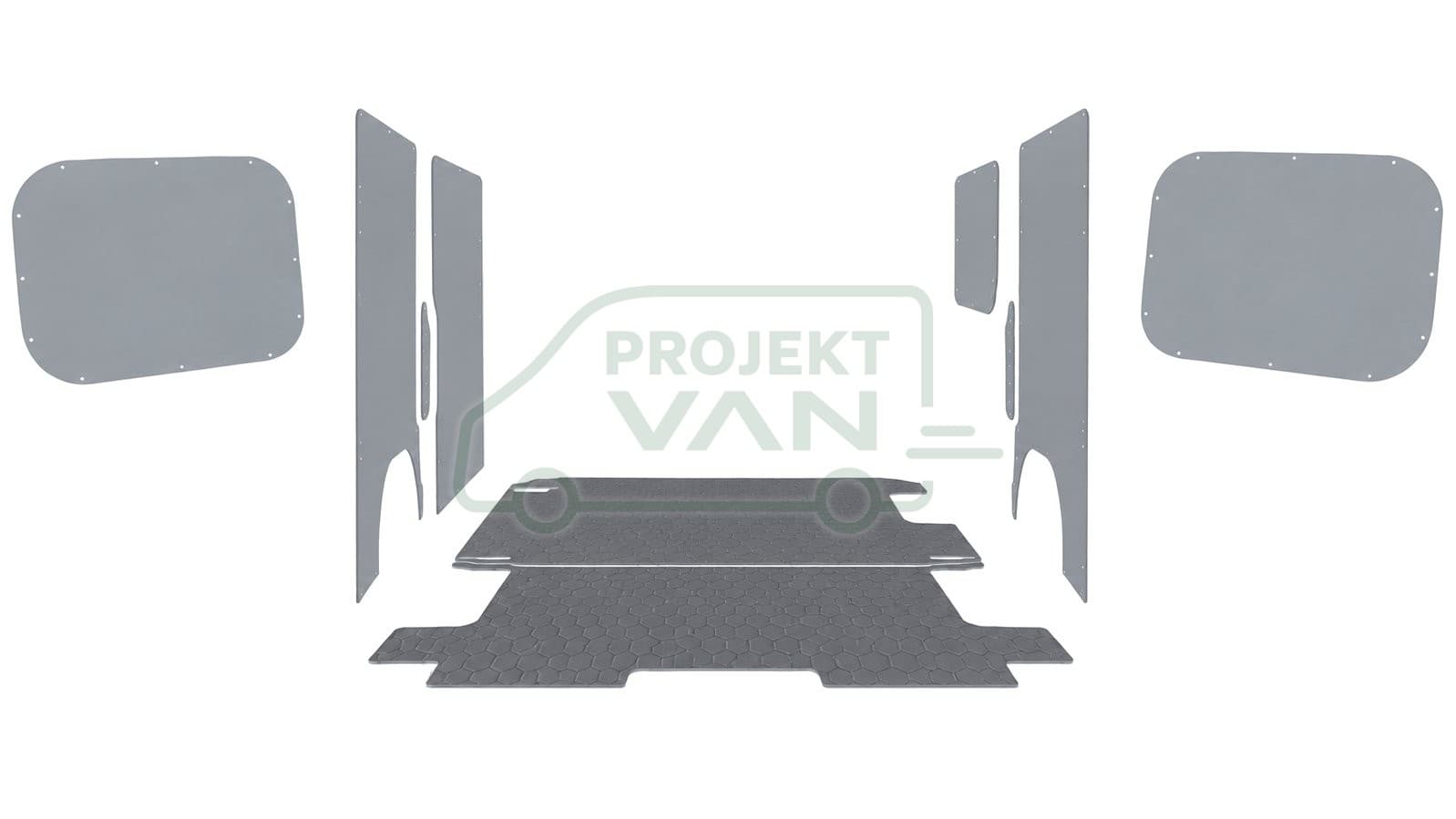 Podłoga ze sklejki z warstwą antypoślizgową – Szara – Renault Trafic '14 L2H1 3498 — widok 5
