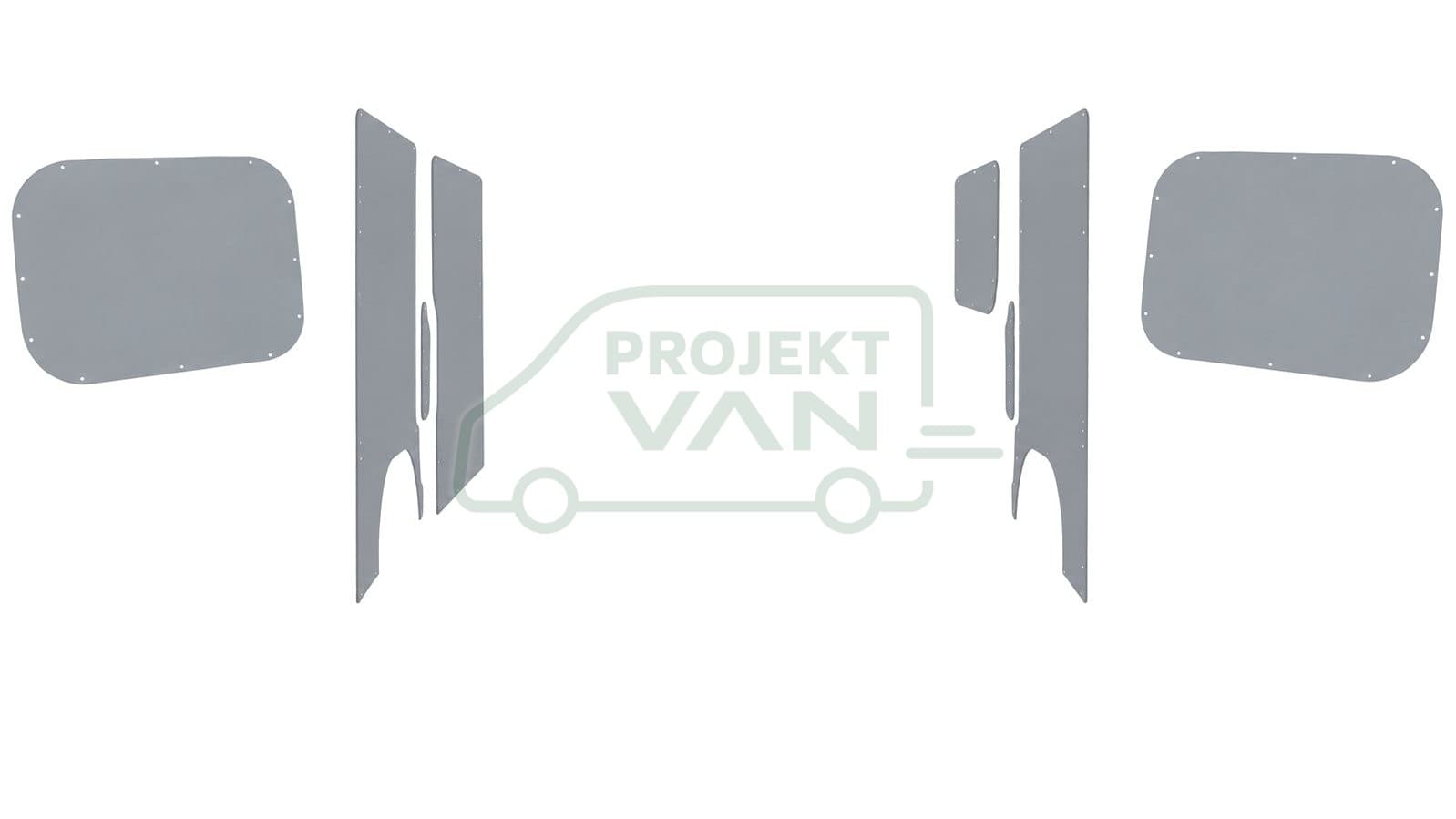 Okładziny boczne z plastiku ABS – Renault Trafic '14 L1H1 3098