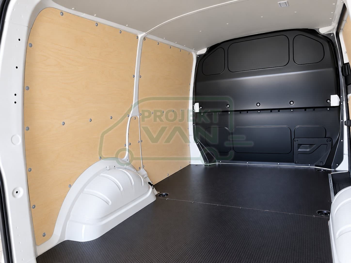 Podłoga ze sklejki z warstwą antypoślizgową – Brązowa – VW T6.1 L1H1 3000 — widok 3