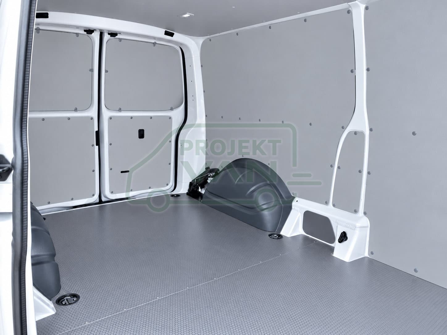 Podłoga ze sklejki z warstwą antypoślizgową – Szara – VW T6.1 L2H1 3400 — widok 4