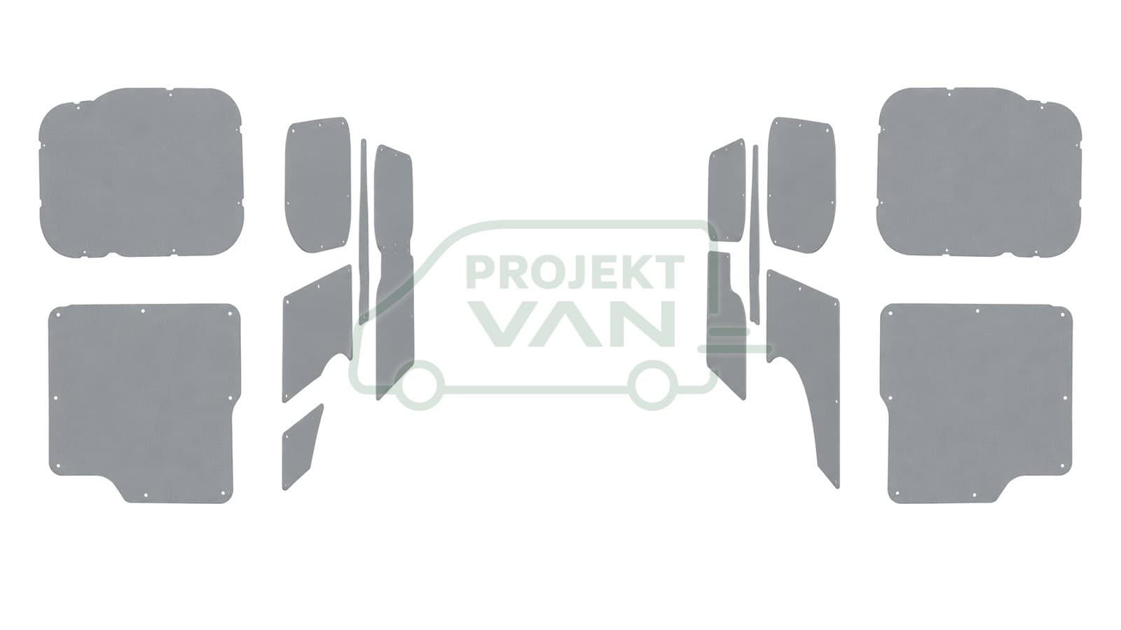 Okładziny boczne z plastiku ABS – VW T7 L1H1 3100