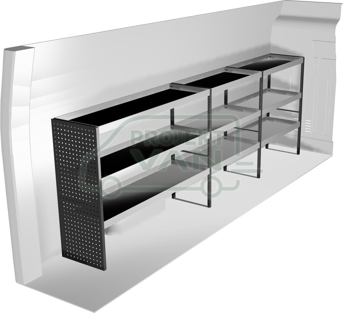 Zestaw modułów 3691 × 470 × 1220 mm — Edström (F40560)