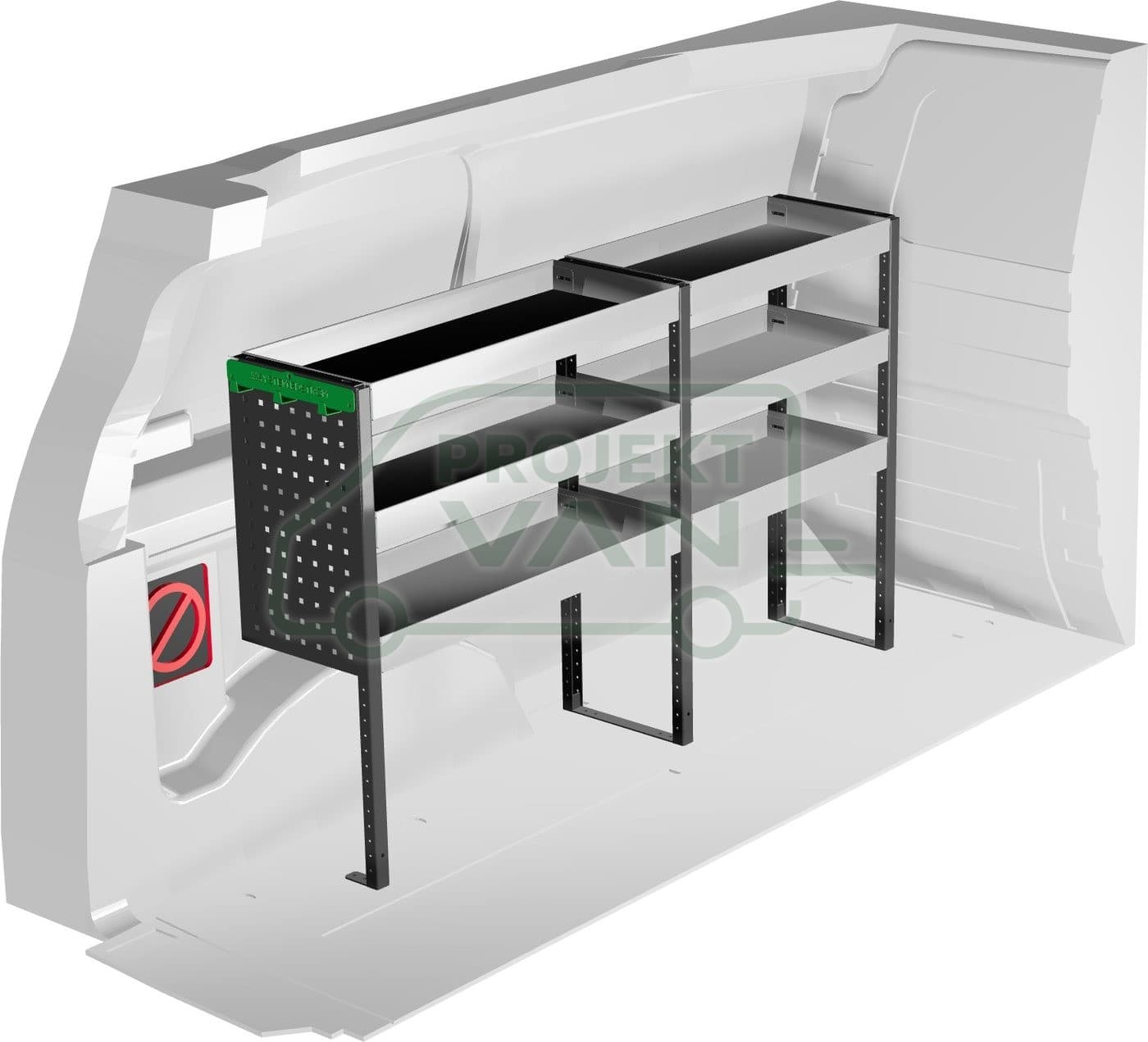 Zestaw modułów 1606 × 300 × 890 mm — Edström (F42250) — widok 1