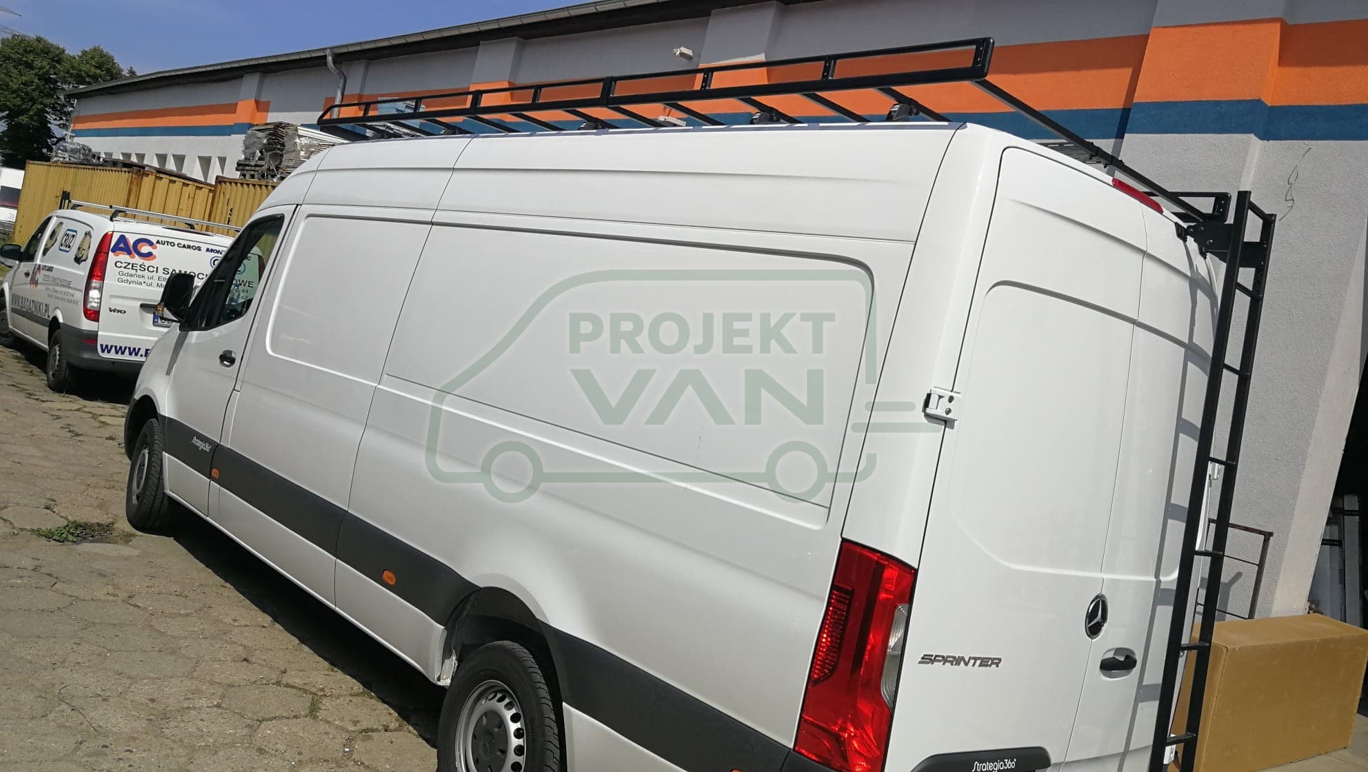 Platforma dachowa Sprinter II i III ( 06-18 18- ) L3H2 / VW Crafter I ( 06-17 ) L3H2 CRUZ EVO E44-158 — widok 4