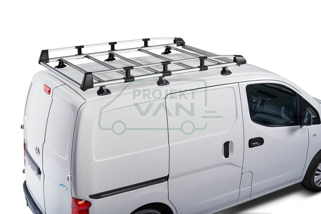 Aluminiowa platforma dachowa Renault Trafic III 14-/ Opel Vivaro II 14-19 / Fiat Talento II i Nissan NV300 16- i Primastar II 22- L1H2 CRUZ A23-158 — widok 4