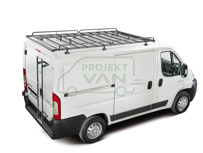 Platforma dachowa Citroen Jumper Fiat Ducato Peugeot Boxer ( 06-14 i 14- ) / Opel Movano IV ( 21- ) i Toyota ProAce MAX ( 24- ) L4H2 i L4H3 CRUZ EVO E40-158 — widok 3