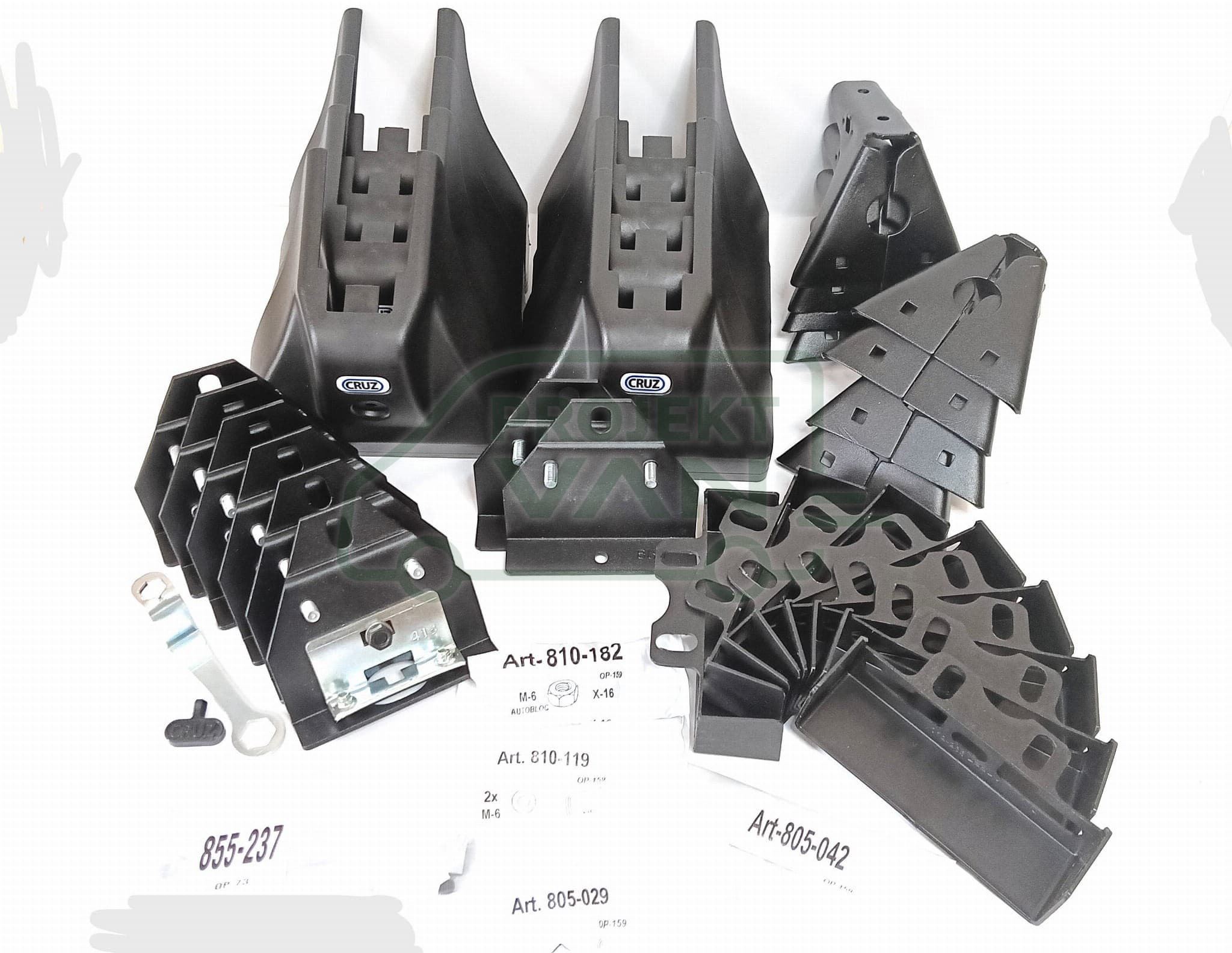 Aluminiowa platforma dachowa Iveco Daily III ( 14- ) 3520/H1 ( 9m3 ) CRUZ EVO RACK ALU A35-158 — widok 5
