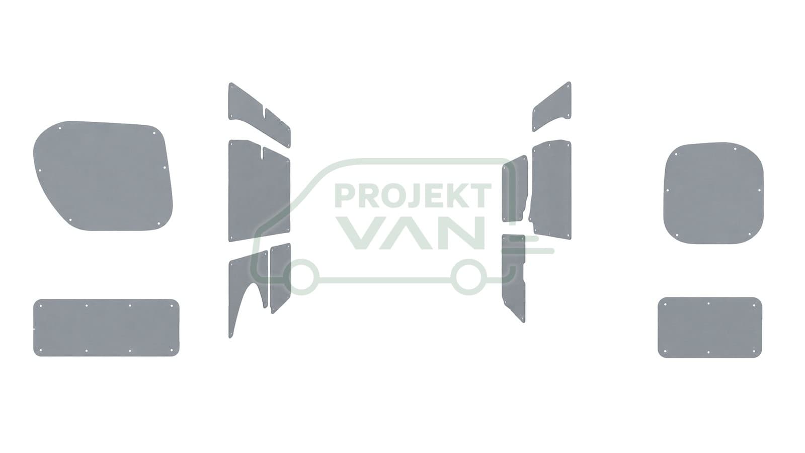 Okładziny boczne z plastiku ABS – Mercedes Citan L2 3100