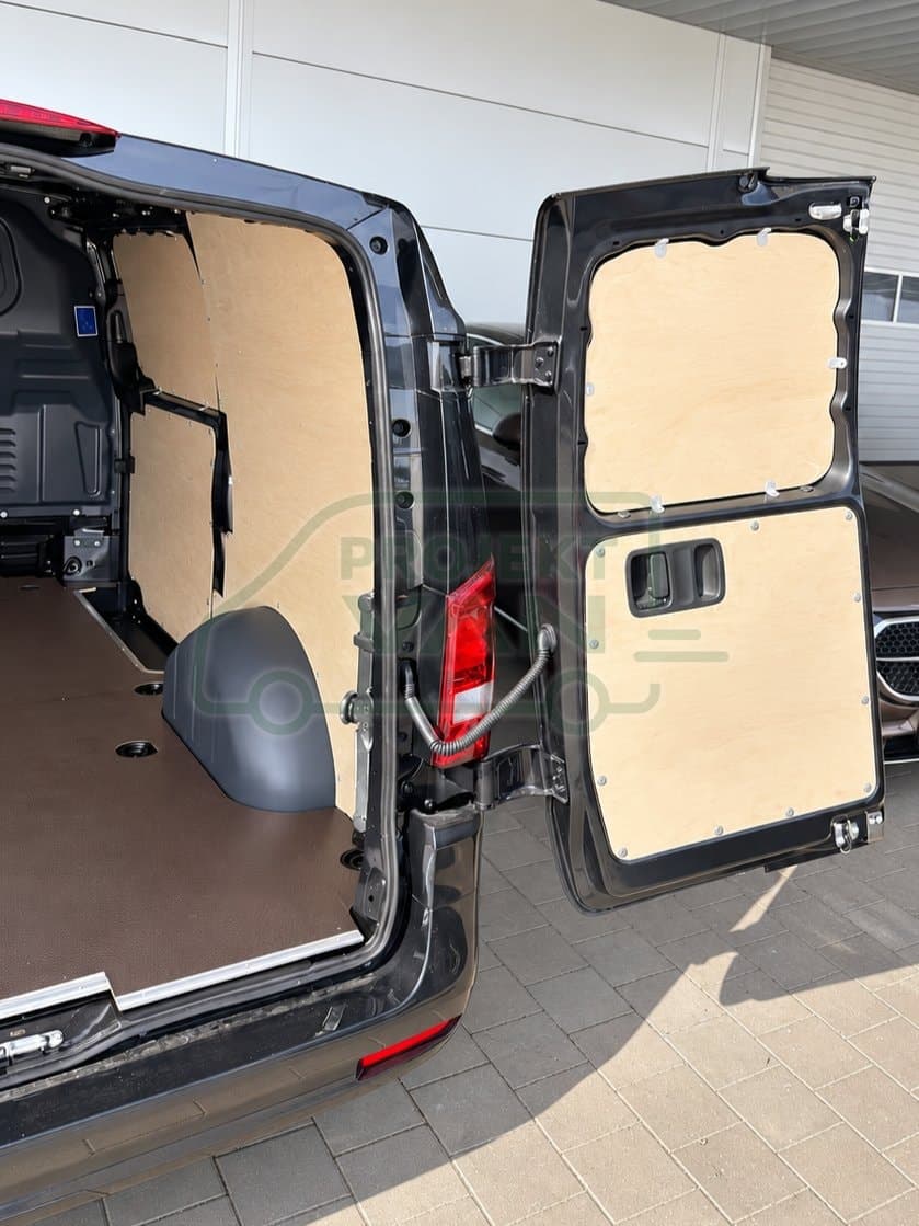 Podłoga ze sklejki z warstwą antypoślizgową – Brązowa – Mercedes Vito L2H1 15 3200 — widok 4