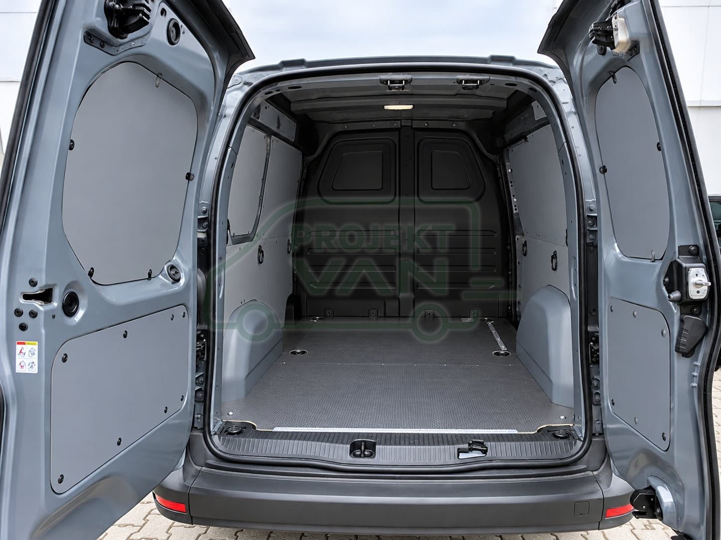 Podłoga ze sklejki z warstwą antypoślizgową – Szara – Renault Kangoo III L1 2716 — widok 2